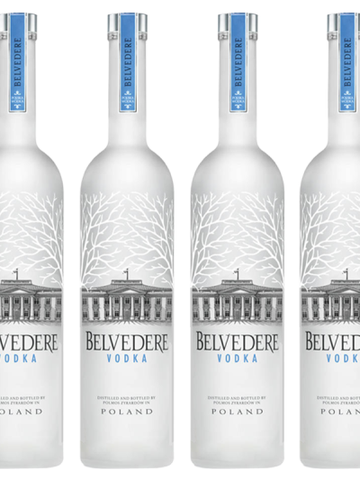 LOCATION 7 jours - Pack "Midnight VIP" : Set de 6 Bouteilles Belvedere Vodka 🍸✨